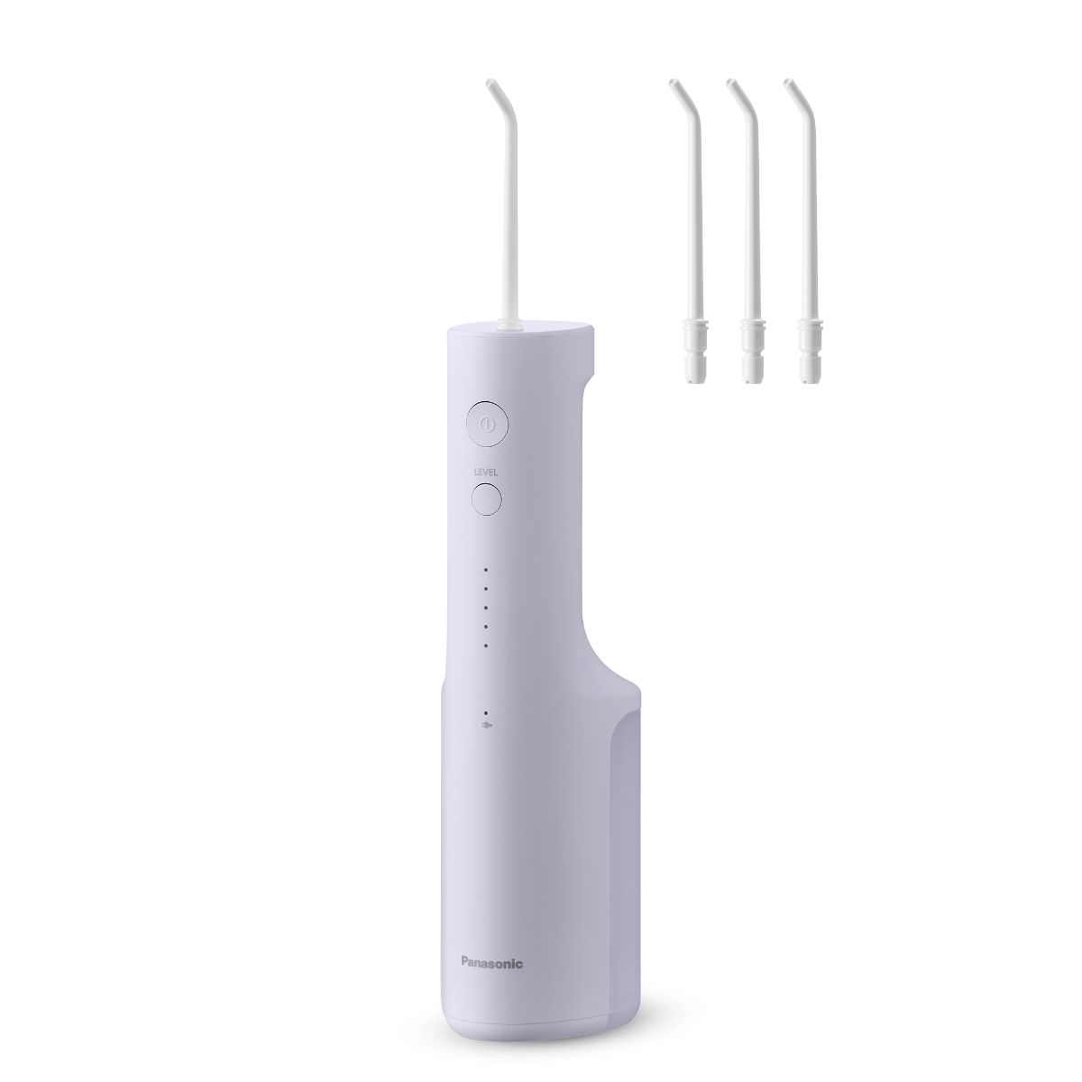 Kit Irrigateur Buccal Rechargeable et 3 Embouts de Rechange S?rie 300 Mod?le Blanc