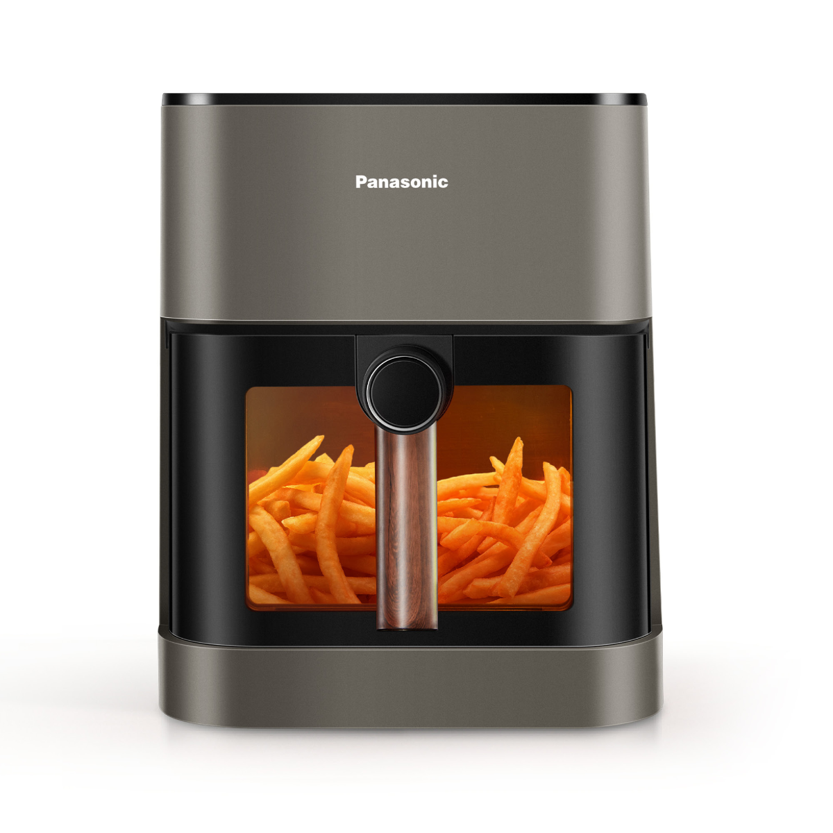 Airfryer 5L, fen?tre de visualisation, 11 programmes, gris olive