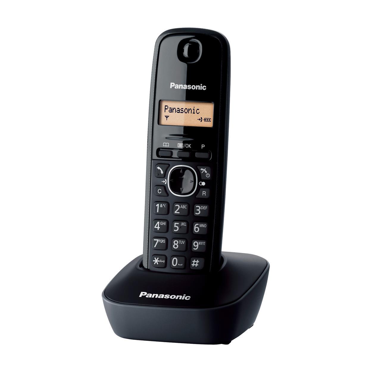 Panasonic Nero Telefono Cordless Digitale