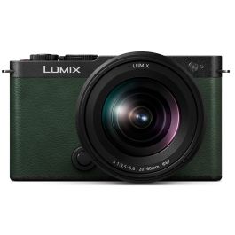 Haoge Impugnatura A L Per Panasonic Lumix S9 – Ergonomica In Alluminio Verde Con Pelle Microfibra