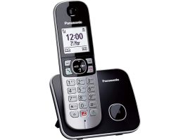 KX-TG6851SPB - Teléfono inalámbrico con contestador automático, negro