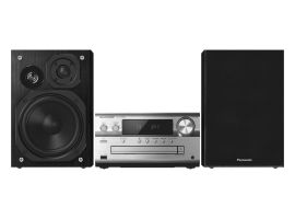 SC-PMX90EG-S - Premium Micro-Anläggning: High-Resolution Audio, Bluetooth, Silver