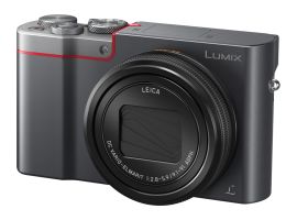 LUMIX TZ100 - Experten-Kompaktkamera - 1-Zoll-Sensor 20MP, LEICA 10x F2.8-5.9 Zoom, Sucher, Touchscreen, 4K Video, silber