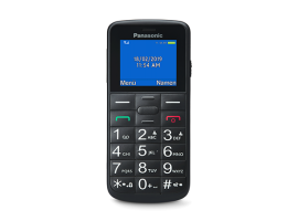 KX-TU110 - Teléfono para personas mayores, negro