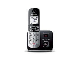 KX-TG6861JTB - Telefono cordless con segreteria telefonica, nero