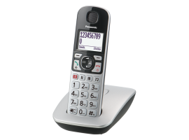 KX-TG 510GS - Schnurlostelefon, extra laut, SOS Funktion, Hörgerätekompatibilität, silber