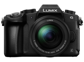 LUMIX DMC-G80MEC-K - Cámara de lentes intercambiables DSLM - Kit con cuerpo G81 + objetivo LUMIX H-FS12060 - 12-60 mm / F3.5-5.6 / ASPH / Power OIS 16MP, 4K, negro