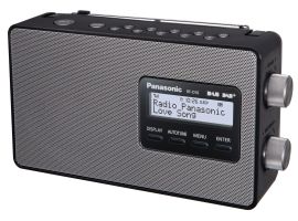 RF-D10EG-K - Digitale radio, zwart - DAB+/UKW, batterijbediening