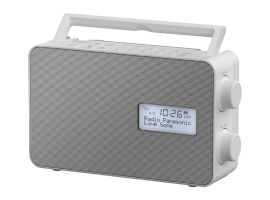 RF-D30BTEG-W, Digitalradio, weiß - DAB+, UKW, Spritzwasserschutz 