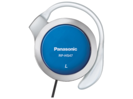 RP-HS47E-A - Clip-Kopfhörer - besonders flach, blau 