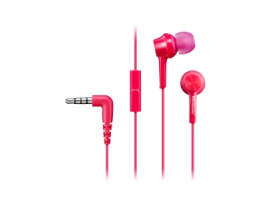 RP-TCM115E-P - In-ear Hoofdtelefoon, Microfoon, Roze