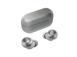 True Wireless Earbuds mit Magnetic Fluid Driver, Silber