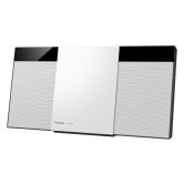 Panasonic SC-HC304EG-W, Kompaktanlage Weiß, Bluetooth, CD, Radio