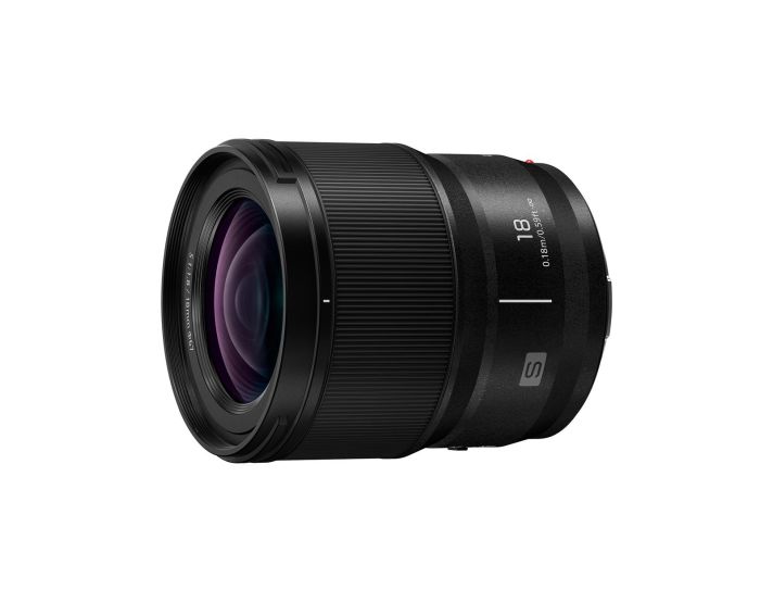 Objetivo LUMIX S F1.8 de 18 mm (S-S18) con soporte en L