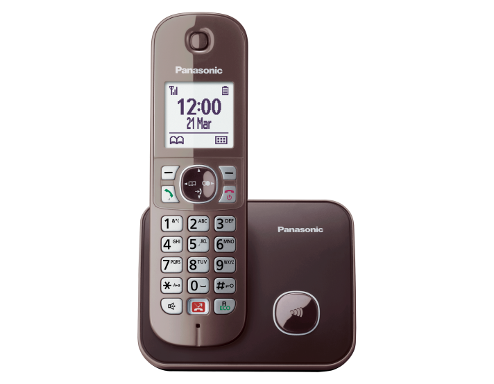 Kx Tg Panasonic Schnurloses Telefon Uhrzeit Einstellen