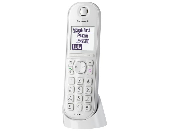 KX-TGQ200 - IP Schnurloses Mobilteil - mit HD-Klangqualität weiß