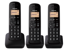 KX-TGB613SPB - Teléfono digital inalámbrico con bloqueo de llamadas