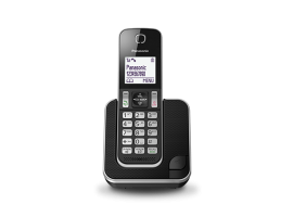 KX-TGD310JTB - Telefono cordless senza segreteria telefonica, nero