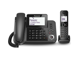 KX-TGF320EXM - Telefono cordless con segreteria telefonica, nero