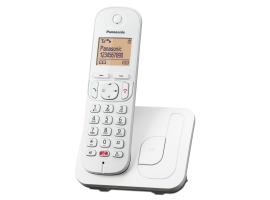 KX-TGC250SPW - Teléfono inalámbrico digital, blanco