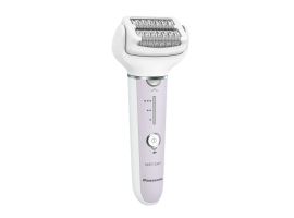 ES-EY30AV503 - 4-in-1 Nass/Trocken-Epilierer | 2-fach Epilierkopf mit 60 Pinzetten | Bikinizonenabdeckung | Rasiereraufsatz | Kammaufsatz | Drucksensor | LED-Licht