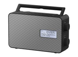 RF-D30BTEG-K, DAB+ Radio, schwarz Bluetooth Spritzwasserschutz IPX4 Radio
