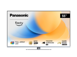 55 Zoll Full-Array-LED Smart-TV in silber W93A-Serie