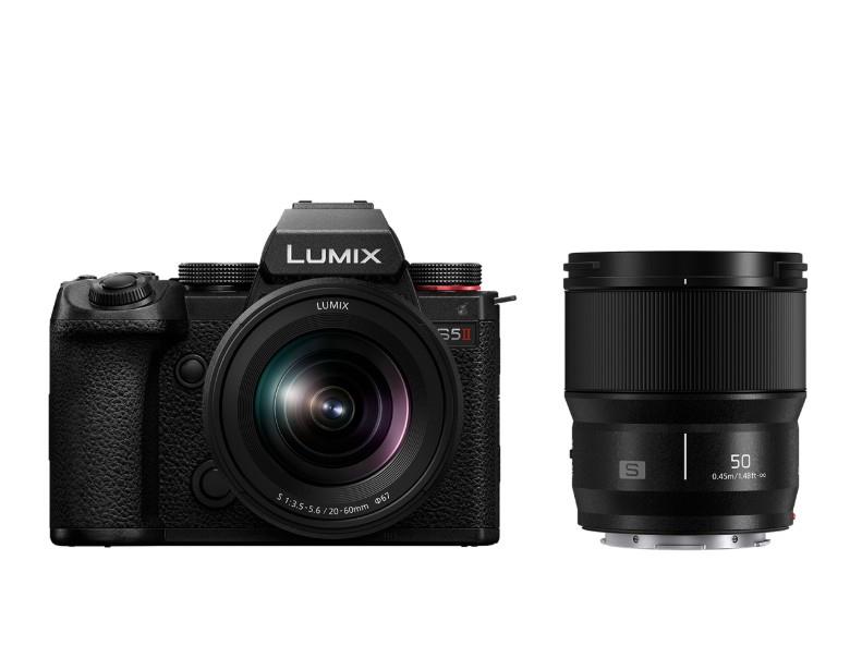 Panasonic Kamera Mirrorless Lumix S5ii 24.2Mp 12000X8000mm Sensor Full-Frame Wifi Bluetooth + S 20-60Mm F3.5-5.6 + 50Mm F1.8 - Image 3