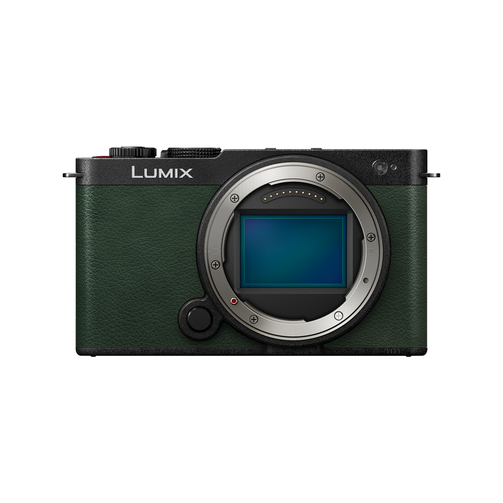 Fotocamera full-frame LUMIX S9, colore verde con obiettivo S-R2060