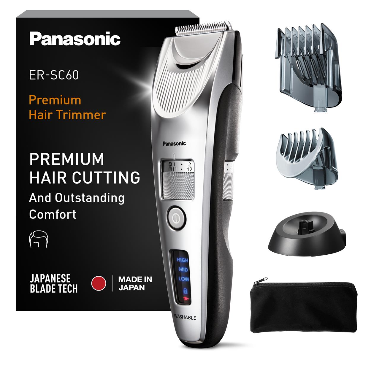 Panasonic Tondeuse À Cheveux Er-Sc60-S803 - Image 4