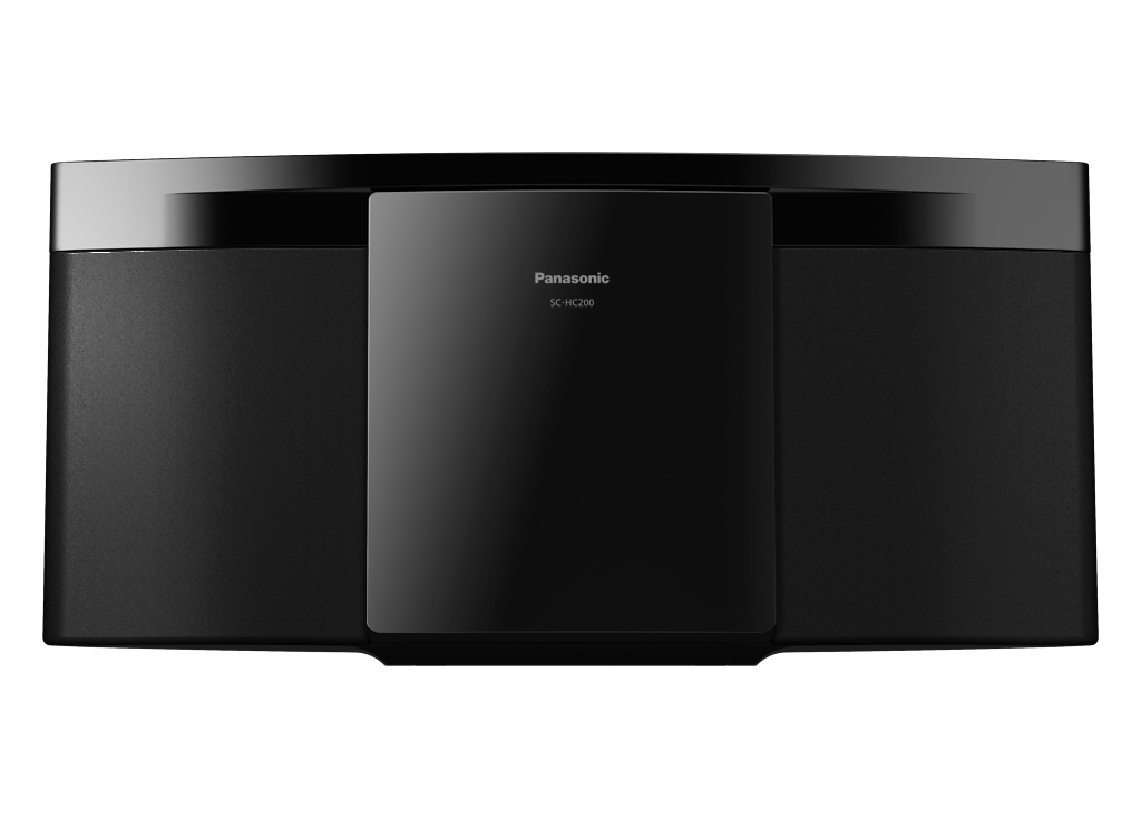 Panasonic Schwarz Sc-Hc200eg-K - Micro-Anlage - Cd, Bluetooth,