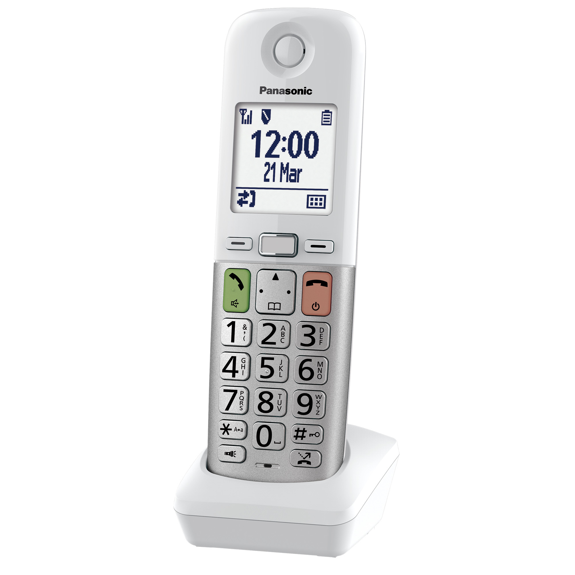 Combiné  supplémentaire pour KX-TGU43 et KX-TGU41 - blanc