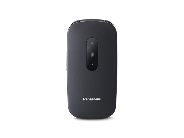 KX-TU446EXB - Telefono per Anziani a Conchiglia, Nero: Semplice e Intuitivo