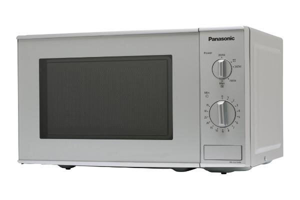 NN-E221MMEPG - Forno a microonde solo microonde, 800 Watt, 20 litri, argento