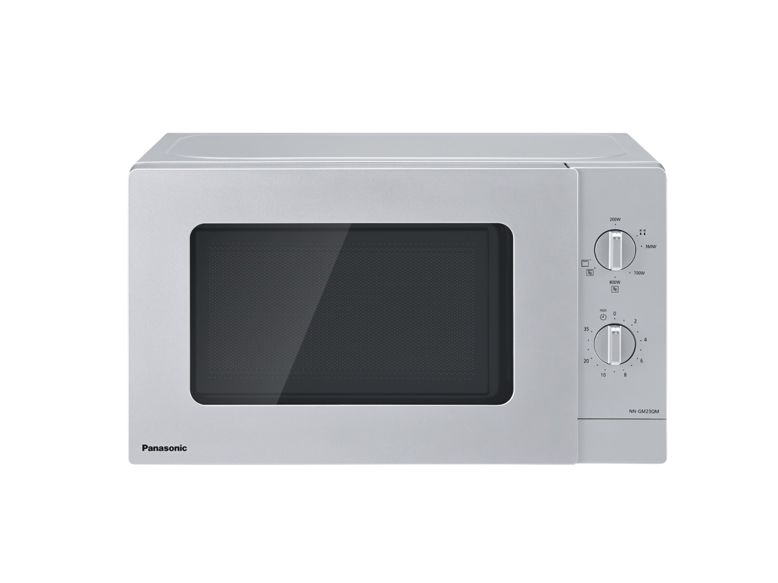 Four ? Micro-ondes Compact Blanc, 20L, avec gril, 800W, 5 niveaux de puissance, avec plateau tournant et grille m?tallique