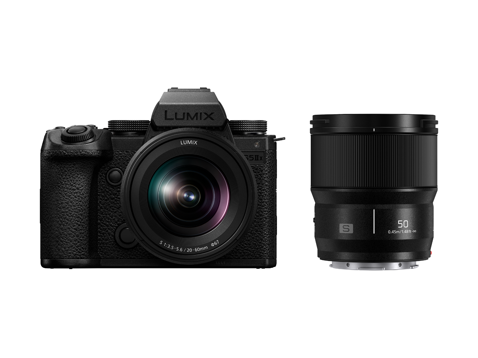 LUMIX S5 II X - Plein format + 20-60mm F3.5-5.6 + 50mm F1.8