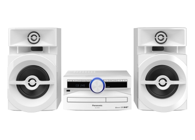 SC-UX102E-W - Syst?me audio avec lecteur CD, Bluetooth et USB, blanc