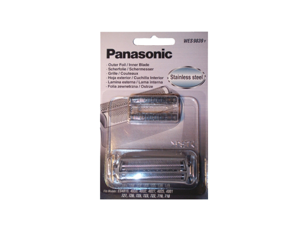 WES9839Y1361 - T?te de rasage: 3 voies, argent